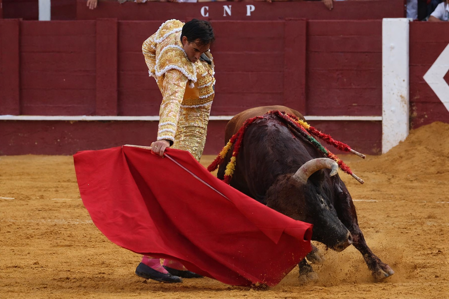 Tauromachie Plaza De Toros 4 Canvas Art Poster 12x 24 - France