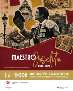 Joselito presentará su exposición en La Malagueta y se reunirá con aficionados